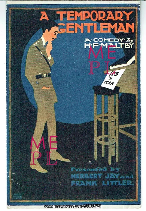: A Temporary Gentleman by H F Maltby : A Temporary Gentleman by H F Maltby