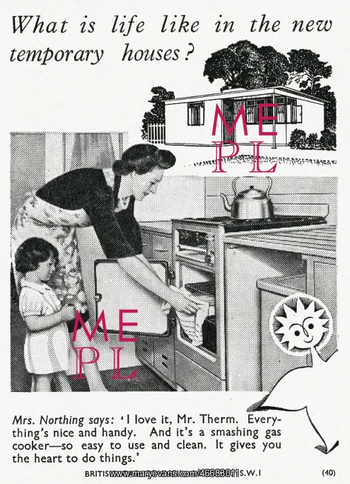 : Temporary homes 1945 : Temporary homes 1945