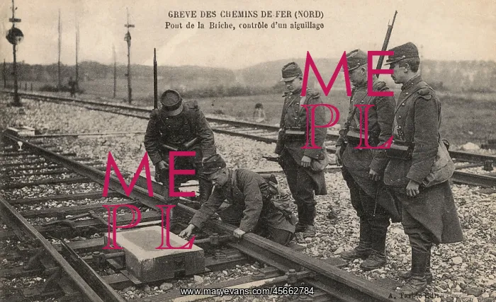 : Temporary points maintenance - Army - French strike of 1912 : Temporary points maintenance - Army - French strike of 1912