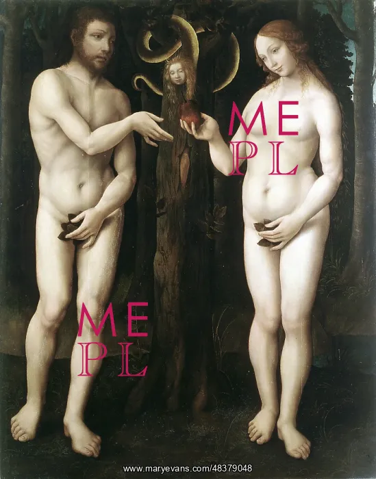 : The Temptation of Adam : 16th century. The Master : The Temptation of Adam : 16th century. The Master