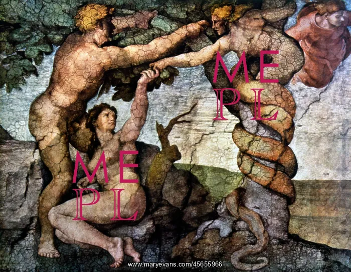 : Temptation, Adam and Eve and the Serpent : Temptation, Adam and Eve and the Serpent