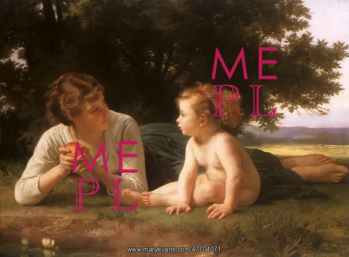 : Temptation, by Bouguereau : Temptation, by Bouguereau