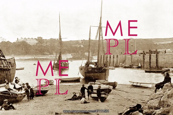  : Tenby Harbour, early 1900s