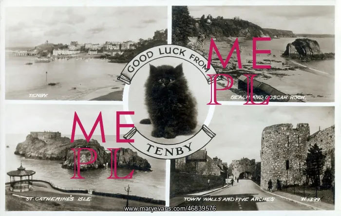 : Tenby, Wales - multi-view postcard : Tenby, Wales - multi-view postcard