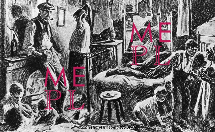 : Tenement in the 19th century : Tenement in the 19th century