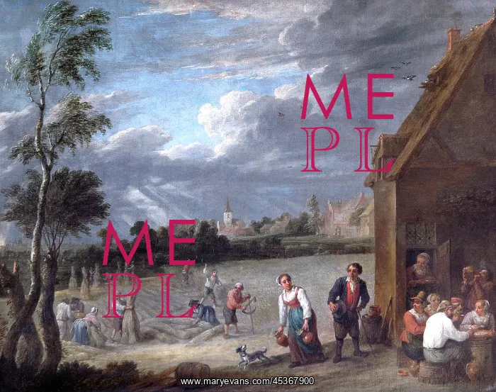  : Teniers - A Harvest scene