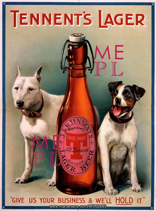  : Tennent's Lager advert