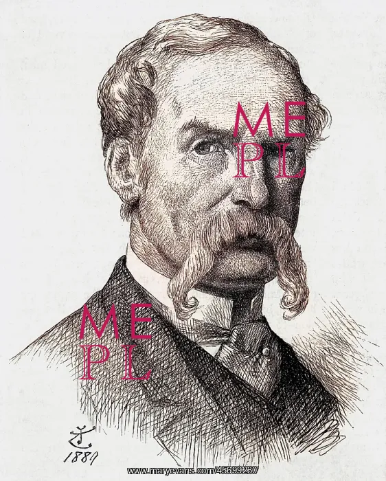 : Tenniel self-portrait : Tenniel self-portrait