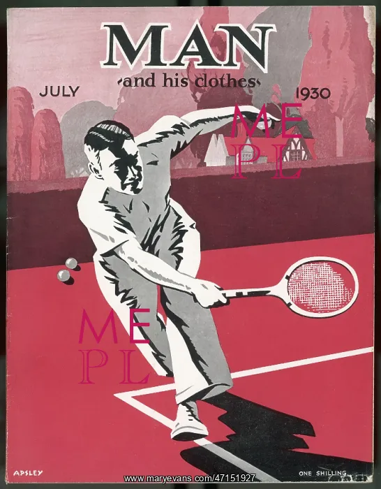  : TENNIS / DASHING MAN PLAYS