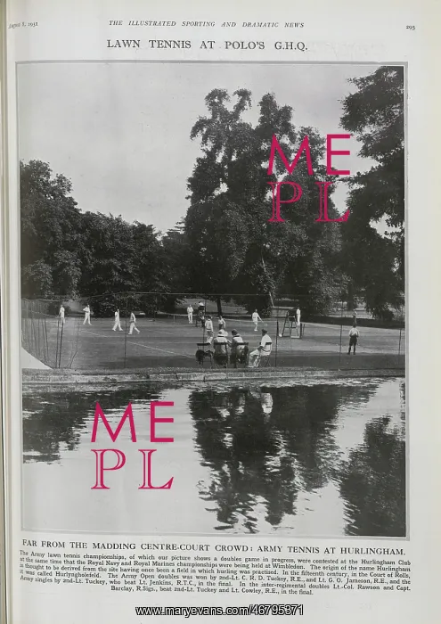 : Tennis at Hurlingham : Tennis at Hurlingham