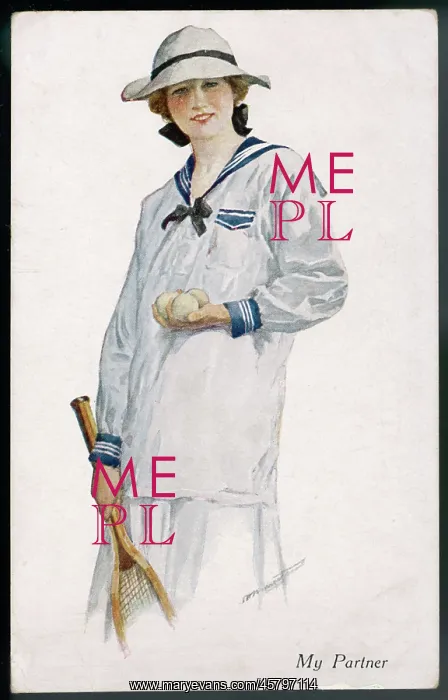 : Tennis Partner - circa 1920