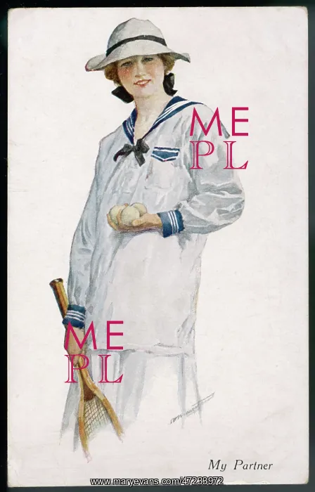  : Tennis Partner - circa 1920