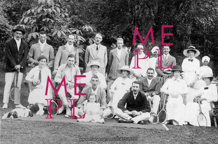  : TENNIS PARTY INDIA C1920