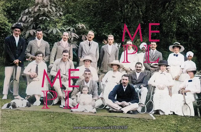  : TENNIS PARTY INDIA C1920