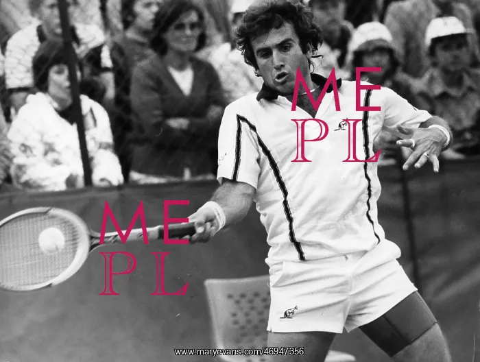 : Tennis Player Eddie Dibbs : Tennis Player Eddie Dibbs