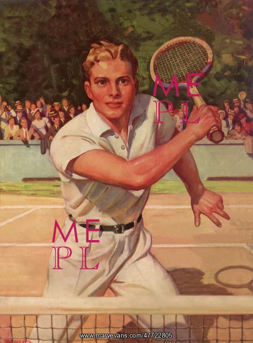  : Tennis Player Volleys