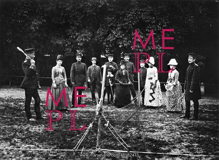 : Tennis players, 1889 : Tennis players, 1889