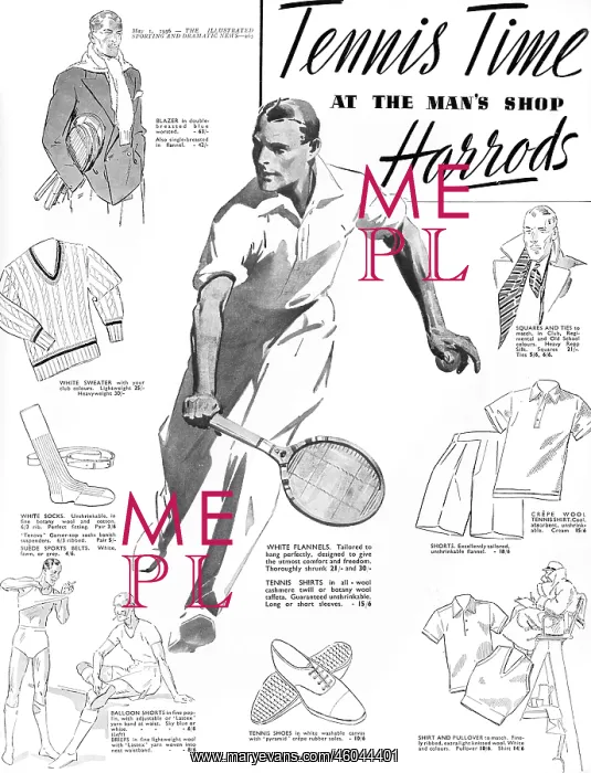 : Tennis time at Harrods : Tennis time at Harrods