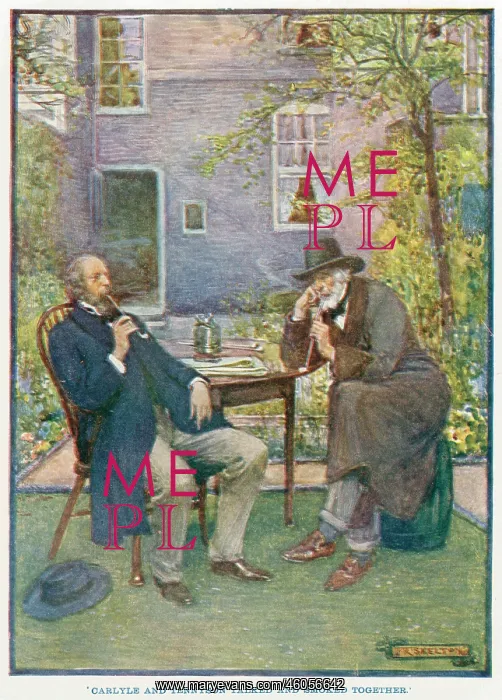: Tennyson and Carlyle : Tennyson and Carlyle