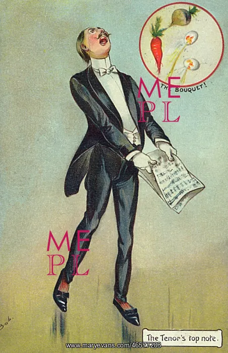 : The Tenor hits a high note and a special bouquet awaits! : The Tenor hits a high note and a special bouquet awaits!