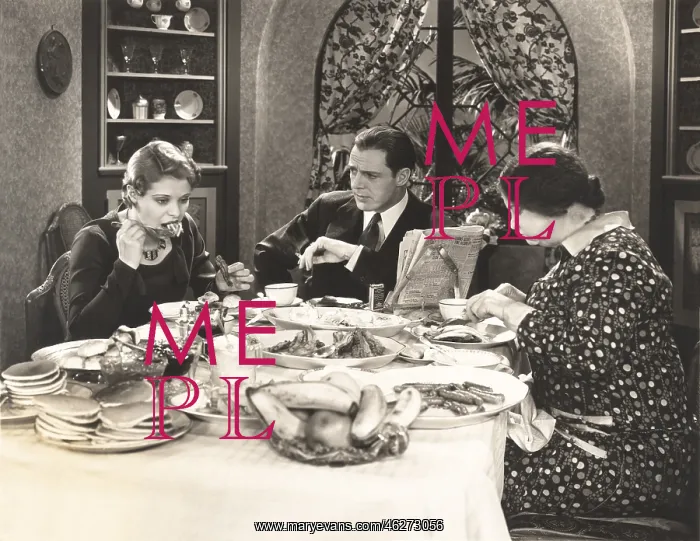 : Tension in the air at breakfast : Tension in the air at breakfast