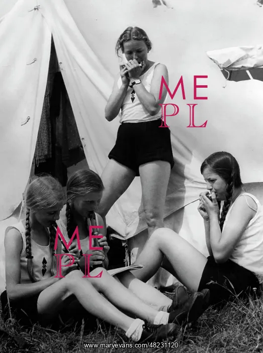 : Tent camp of the BDM, 1937 : Tent camp of the BDM, 1937