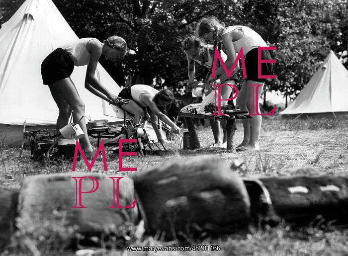 : Tent camp of the BDM, 1937 : Tent camp of the BDM, 1937