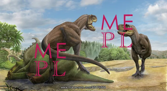 : A Teratophoneus dinosaur defends its prey from another ? : A Teratophoneus dinosaur defends its prey from another ?