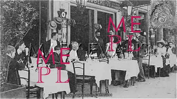 : TERRASSE IN SUMMER 1906 : TERRASSE IN SUMMER 1906