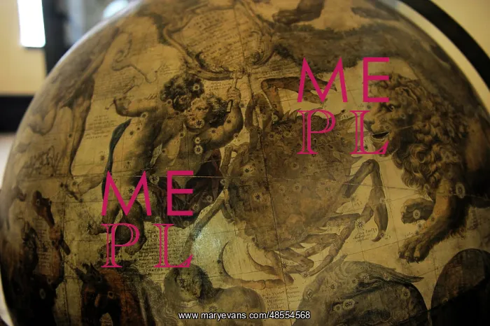 : Terrestrial globe by cosmographer Vicenzo Coronelli (1650-1 : Terrestrial globe by cosmographer Vicenzo Coronelli (1650-1