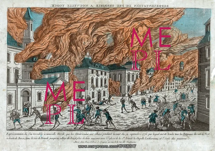 : Terrible fire in New York : Terrible fire in New York