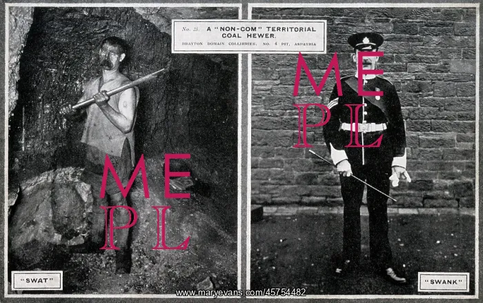 : A Territorial Army Volunteer - At work and in uniform : A Territorial Army Volunteer - At work and in uniform