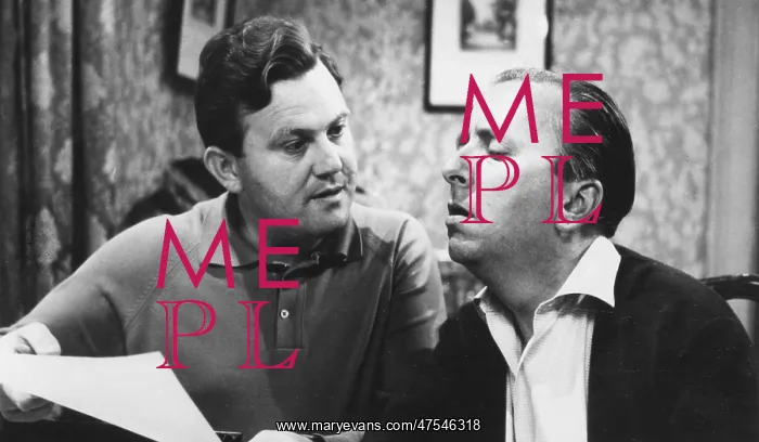 : Terry Scott and Hugh Lloyd, British comedy actors : Terry Scott and Hugh Lloyd, British comedy actors