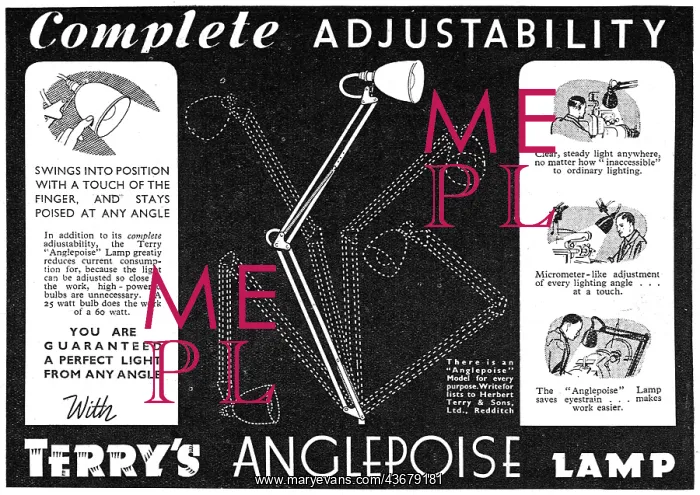 : Terrys Anglepoise Lamps : Terrys Anglepoise Lamps