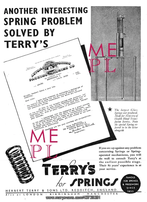 : Terrys Springs & Presswork : Terrys Springs & Presswork