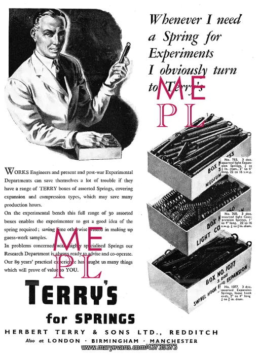 : Terrys Springs & Presswork : Terrys Springs & Presswork