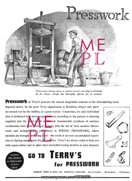 : Terrys Springs & Presswork : Terrys Springs & Presswork