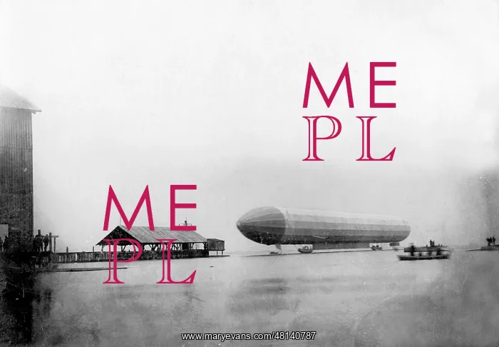 : Test flight of the Zeppelin airship LZ 2, 1905 : Test flight of the Zeppelin airship LZ 2, 1905
