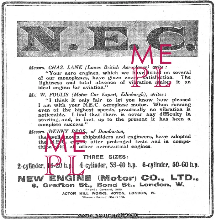 : Testimonials For New Engine (NEC) Aero Engines : Testimonials For New Engine (NEC) Aero Engines