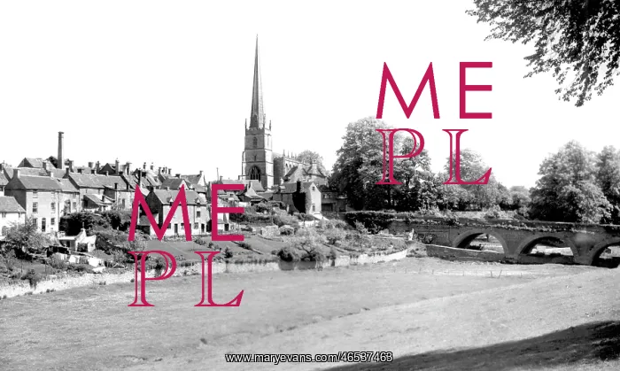  : Tetbury, Bath Bridge 1956