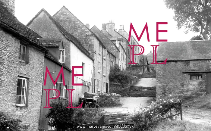  : Tetbury, Chipping Steps c1955