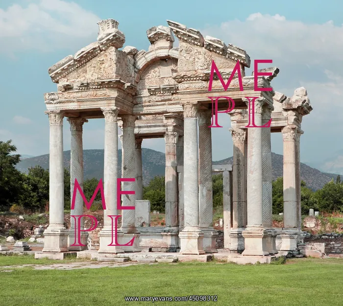 : Tetrapylon, Aphrodisias, Aydin, Turkey : Tetrapylon, Aphrodisias, Aydin, Turkey
