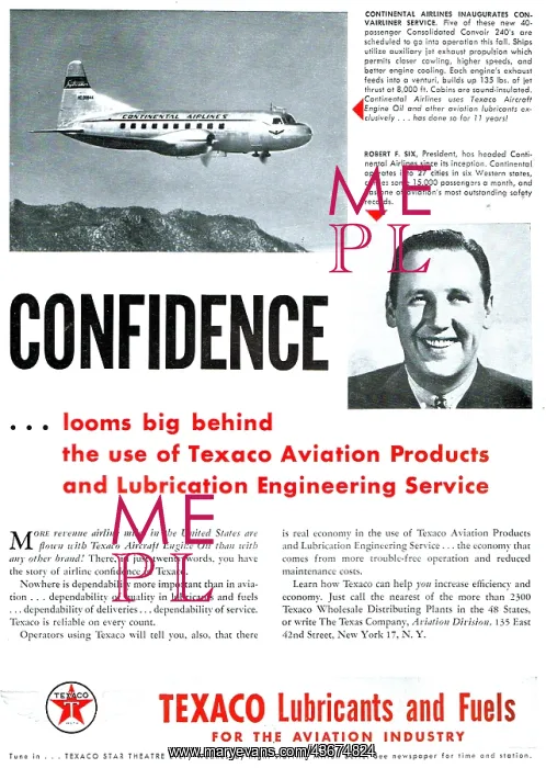 : Texaco Aviation Fuels & Lubricants : Texaco Aviation Fuels & Lubricants