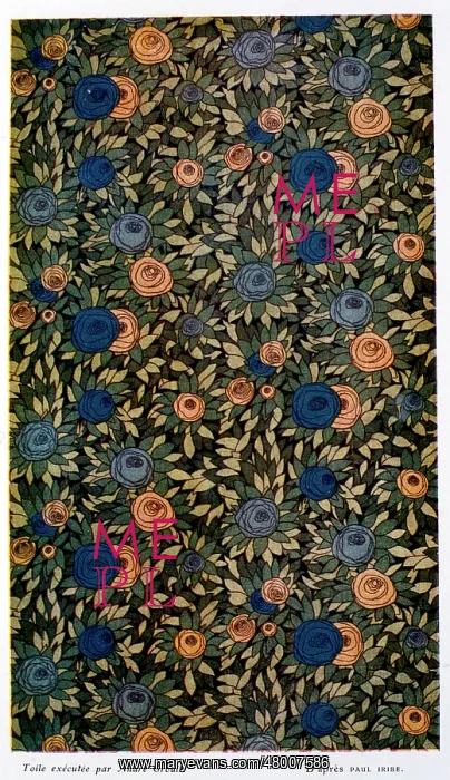 : Textile design by Andre Groult : Textile design by Andre Groult