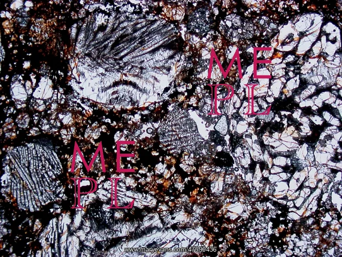: Textures of different chondrule types : Textures of different chondrule types