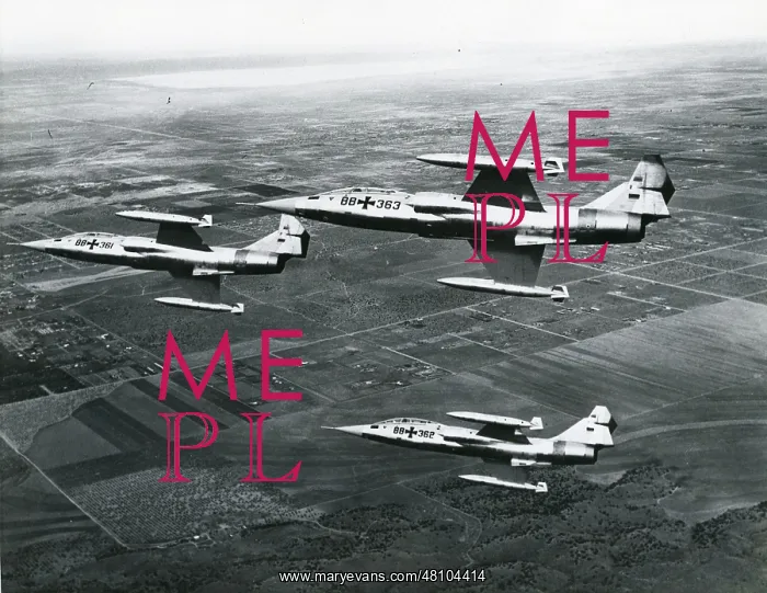 : Three TF-104G Starfighters of the Luftwaffe : Three TF-104G Starfighters of the Luftwaffe