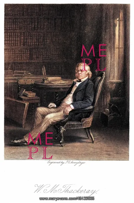  : THACKERAY SEATED