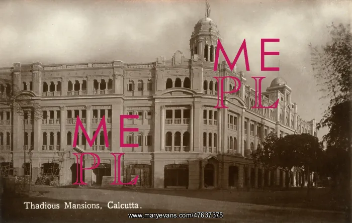 : Thadious Mansions, Calcutta, India : Thadious Mansions, Calcutta, India