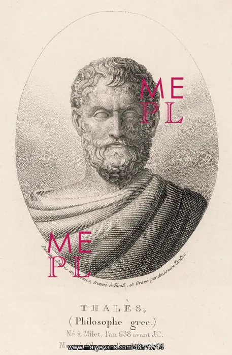  : Thales of Miletus - BUST