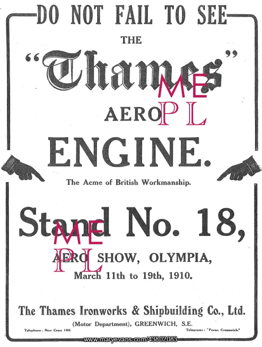 : The Thames Aero Engine : The Acme Of British Workmanship : The Thames Aero Engine : The Acme Of British Workmanship